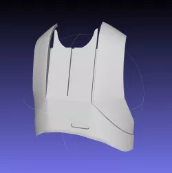 Star Wars Deathtrooper Chestplate Printable Armor Piece 3D print model