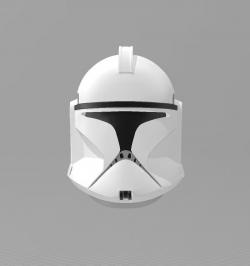 Star Wars Phase 1 Clone Trooper Helmet 3D print model