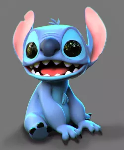 Stitch 3D print model