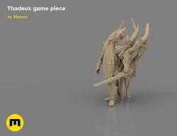 Thadeus figure 3D print model