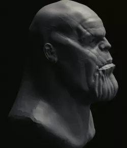 Thanos 3d head 3D print model
