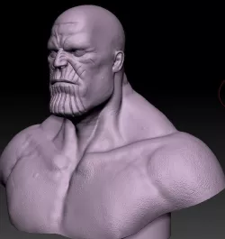 Thanos Bust 3D print model