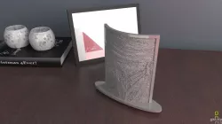 The Scream Lithophane  3D print model