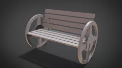 Tire Syle Chair 3D print model