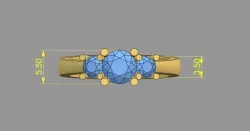 tria ring 3D print model