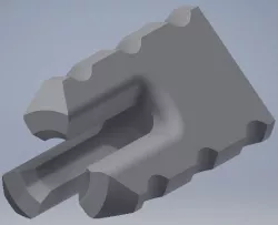 Triad - Airsoft Muzzle Brake 3D print model