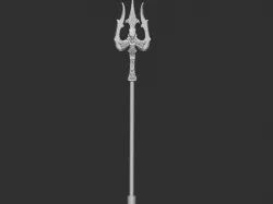 Trident 3D print model