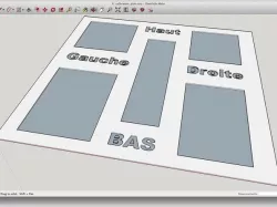 two layers, X and Y oriented, filament saver, bed leveling thing
