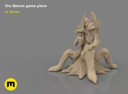 Uru Berum figure 3D print model