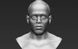 Usain Bolt bust 3D printing ready stl obj formats 3D print model