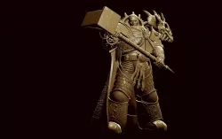 vulkan warhammer 40k 3D print model