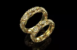 Wedding Ring 2 3D print model