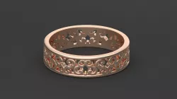 Wedding ring 3D print model