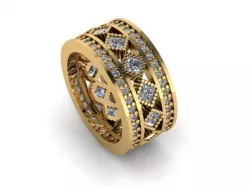 Wedding rings from 10 to 20 3D print model