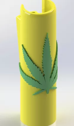 Weed Marihuana Clipper Case 3D print model