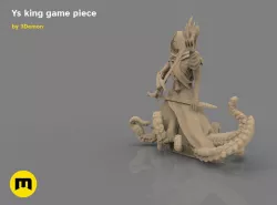 Ys king figure 3D print model