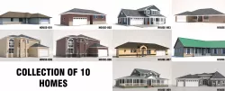 10 House Collection-001 3D model