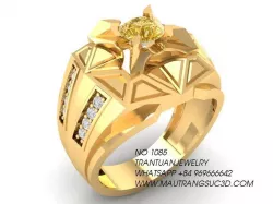 1085 Luxury Korea Men Ring 3D print model