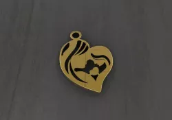 3d mom and girl 3D print model