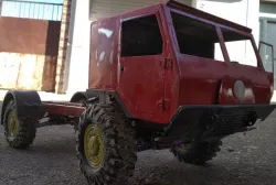 3D Print Scale Crawler 1 10 Truck militar 3D print model