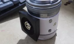 3d printable Olympus Air A01 OPC quick release tripod saddle 3D print model
