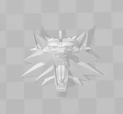 3D printing model of the medallion The Witcher 3D print model
