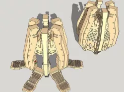 6mm Drop Pods 3D print model