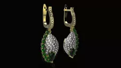 A EARRINGS N21 3D print model
