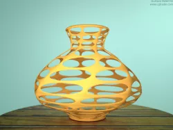 Abstract Vase Thick 3D print model