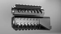 Airsoft Aks74u tactical handguard  3D print model