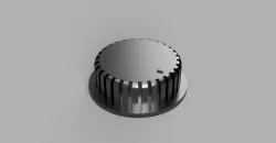 Akai MPC1000 Volume Record Cap 3D print model