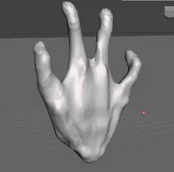 Alien Hand 3D print model