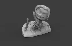 Anduin Wrynn - World of Warcraft Chibi 3D print model