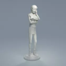 Anime girl  - 3d printable 3D print model