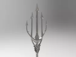 Aquaman - Trident of Neptune 3D print model