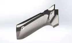 Baretta Pistol Handle Printable 3D print model