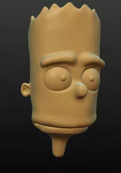BART SIMPSON 3D print model