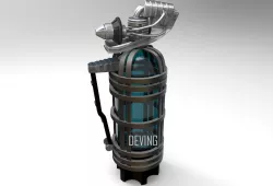 BATMAN BUTANE TORCH BVS 3D print model