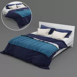 Bed 3D model