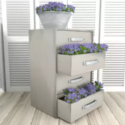 Bellflowers in commode 3D model