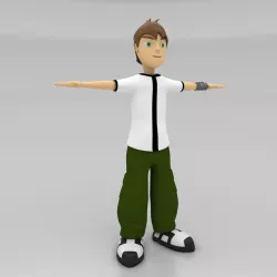 Ben 10 Character 3D model
