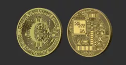 bitcoin 3D print model