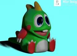 Bubble Bobble 3d print model 3D print model