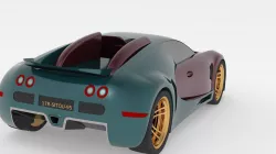 Bugatti Veyron 3D Mode 3D model