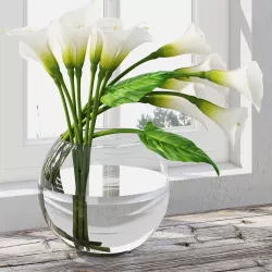 Calla lily centerpiece 3D model