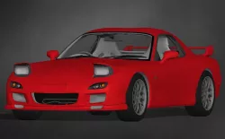 CARM 106 - Mazda - Game ready 3D model