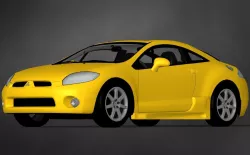 CARM - Mitsubishi Eclipse GT 3D model