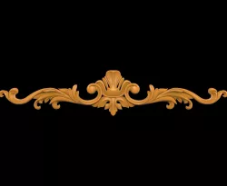 Carved CNC 3D print model decoration 3D print model