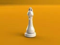 Cat Chess Piece - Queen