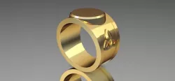Celtic ring 3D print model